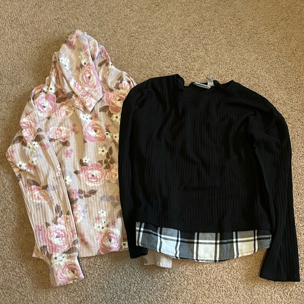 Children’s place girls L(10/12) long sleeve tops